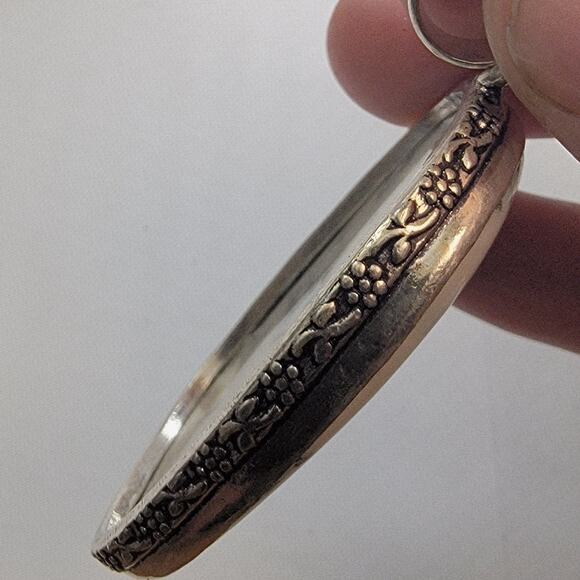 Necklace Pendants Dendritic Opal Handmade Jewelry Sterling Silver Bezel Setting - Picture 6 of 10